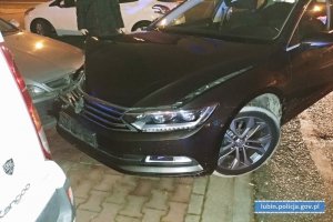 Samochód utracony na terenie Głogowa, który brał udział w pościgu